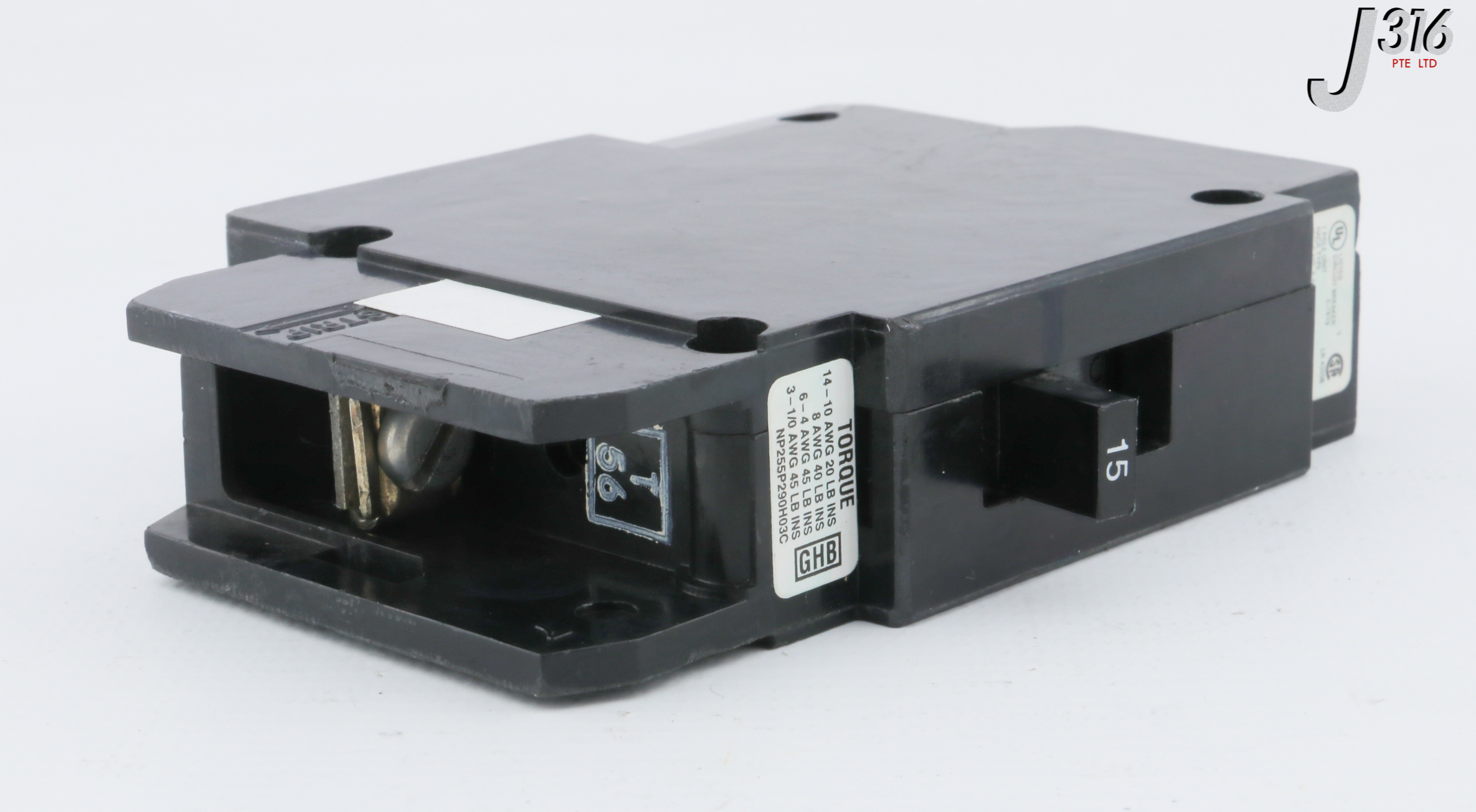 29008 CUTLER-HAMMER SINGLE POLE CIRCUIT BREAKER, 15A GHB1015 | eBay